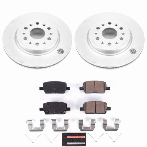 Power Stop 18-20 Buick Enclave Rear Z23 Coated Brake Kit - CPK7411-23 Photo - Primary