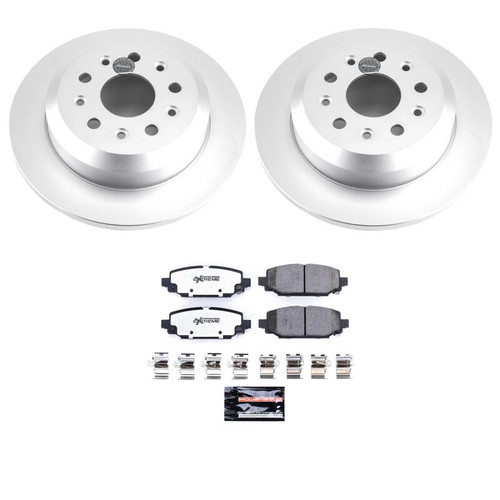 Power Stop 18-25 Jeep Wrangler Rear Z36 Coated Truck & Tow Brake Kit - CPK7943-36 Photo - Primary