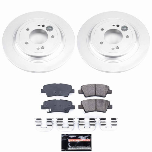 Power Stop 19-21 Hyundai Tucson Rear Z23 Coated Brake Kit - CPK8016-23 Photo - Primary