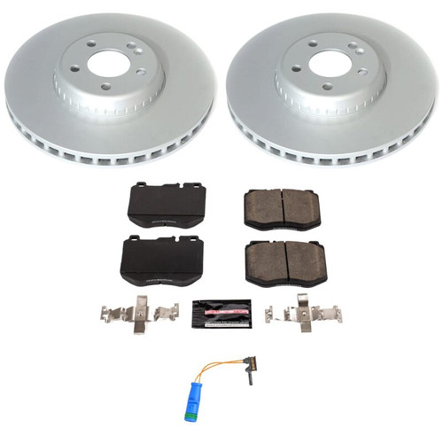 Power Stop 2017 Mercedes-Benz E300 Front Z23 Coated Brake Kit - CPK8073-23 Photo - Primary