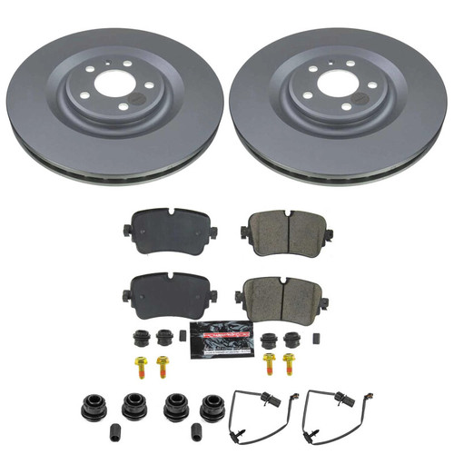 Power Stop 19-20 Audi A8 Quattro Rear Z23 Coated Brake Kit - CPK8221-23 Photo - Primary