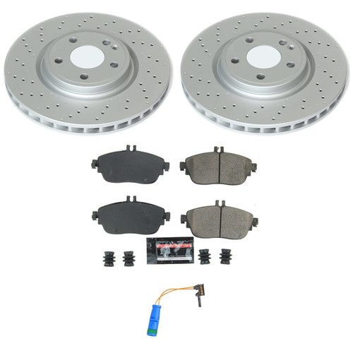 Power Stop 17-19 Infiniti QX30 Front Z23 Coated Brake Kit - CPK8266-23 Photo - Primary