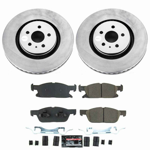 Power Stop 19-21 Ford Edge Front Z23 Coated Brake Kit - CPK8321-23 Photo - Primary