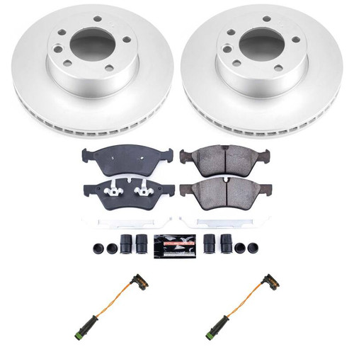 Power Stop 05-10 Mercedes-Benz G55 AMG Front Z23 Coated Brake Kit - CPK8420-23 Photo - Primary
