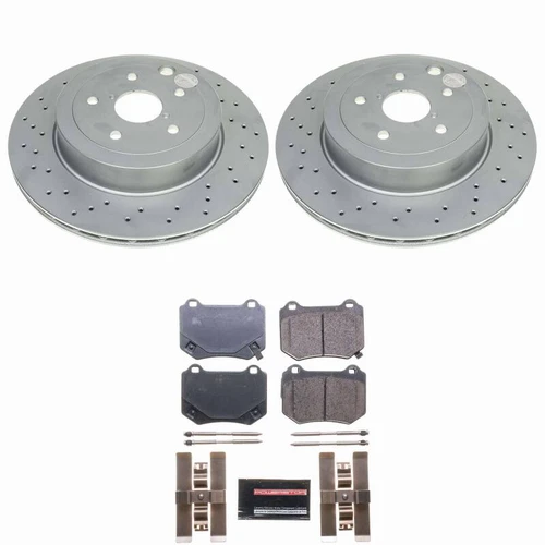 Power Stop 2024 Subaru WRX Rear Z23 Coated Brake Kit - CPK8496-23 Photo - Primary