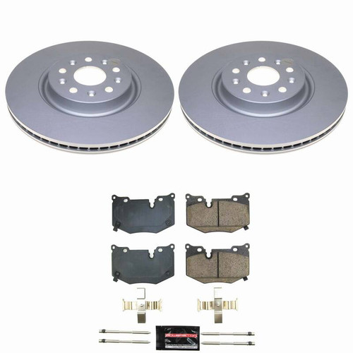 Power Stop 20-25 Chevrolet Corvette Rear Z23 Coated Brake Kit - CPK8531-23 Photo - Primary
