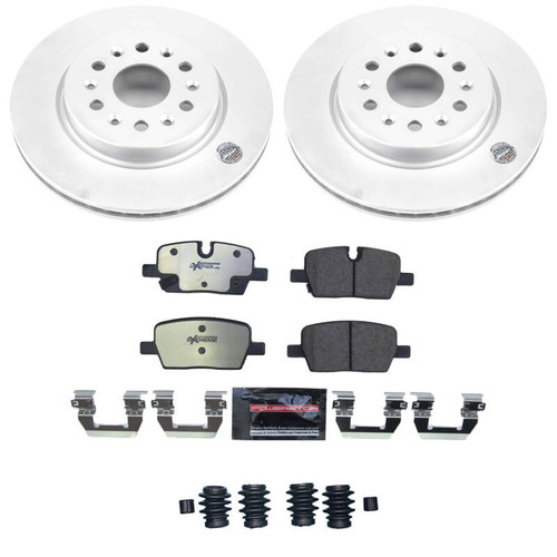 Power Stop 21-24 Buick Enclave Rear Z36 Coated Truck & Tow Brake Kit - CPK8683-36 Photo - Primary