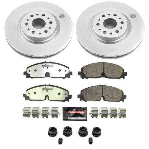 Power Stop 2020 Buick Enclave Front Z36 Coated Truck & Tow Brake Kit - CPK8743-36 Photo - Primary