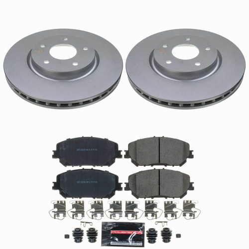 Power Stop 21-24 Nissan Rogue Front Z23 Coated Brake Kit - CPK8751-23 Photo - Primary
