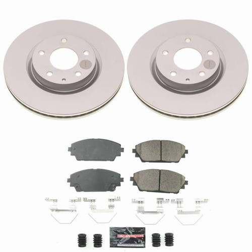 Power Stop 19-25 Mazda 3 Front Z23 Coated Brake Kit - CPK8754-23 Photo - Primary