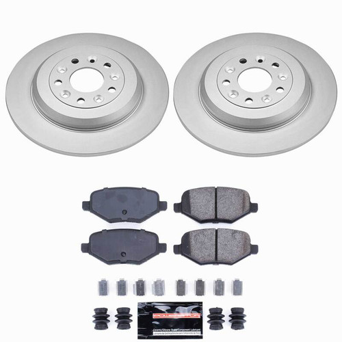 Power Stop 13-14 Ford Edge Rear Z23 Coated Brake Kit - CPK8846-23 Photo - Primary