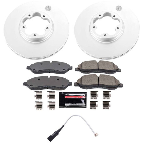 Power Stop 20-24 Ford Transit-350 HD Front Z23 Coated Brake Kit - CPK8979-23 Photo - Primary