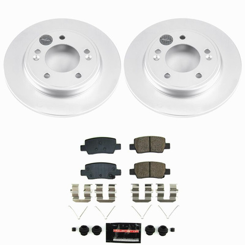 Power Stop 21-25 Hyundai Elantra Rear Z23 Coated Brake Kit - CPK9106-23 Photo - Primary