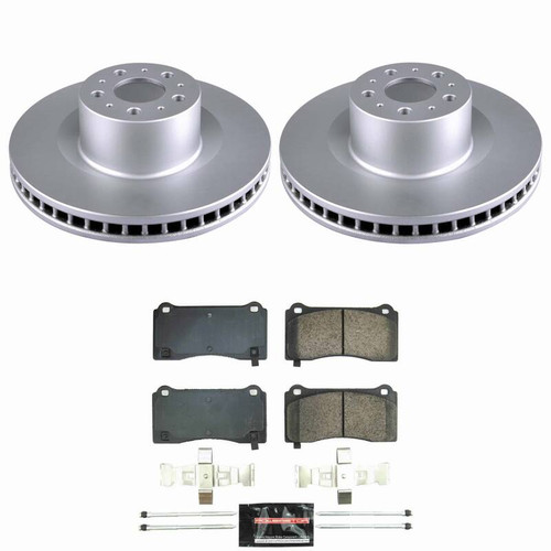 Power Stop 20-24 Tesla Y Front Z23 Coated Brake Kit - CPK9251-23 Photo - Primary