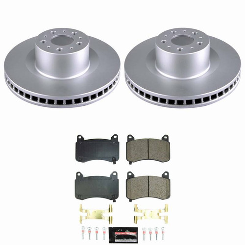 Power Stop 20-24 Tesla Y Front Z23 Coated Brake Kit - CPK9253-23 Photo - Primary