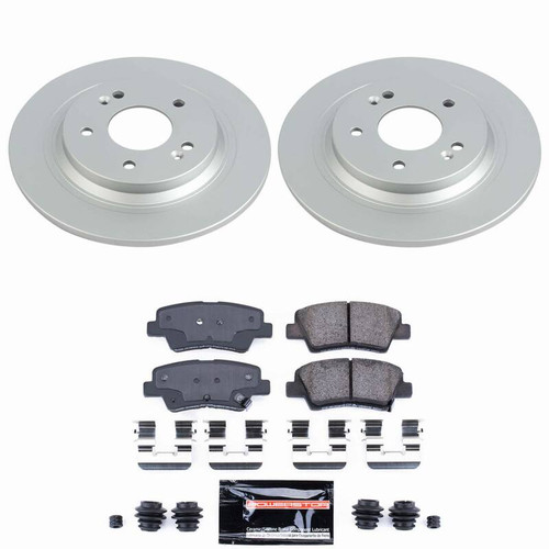 Power Stop 22-23 Hyundai Kona Rear Z23 Coated Brake Kit - CPK9271-23 Photo - Primary