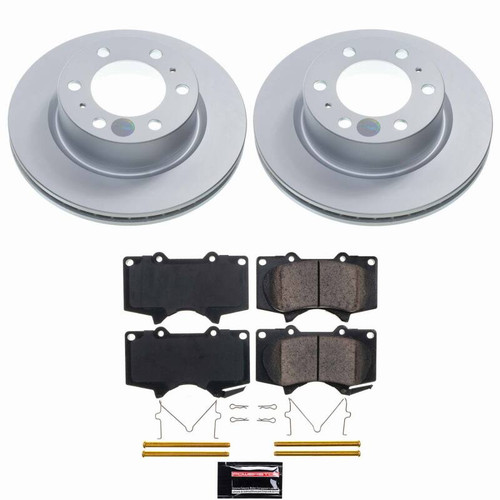 Power Stop 24-25 Toyota Tacoma Front Z17 Coated Brake Kit - CRK9299 Photo - Primary