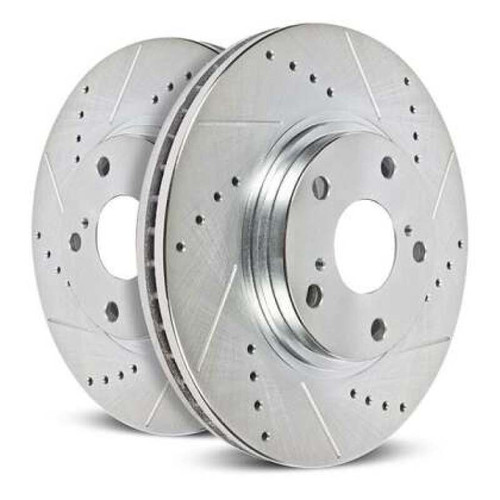Power Stop 2024 Subaru Impreza Front Drilled & Slotted Rotor (Pair) - JBR1952XPR User 1