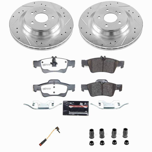 Power Stop 09-14 Mercedes-Benz CL550 Rear Z26 Truck & Tow Brake Kit - K6568-26 Photo - Primary