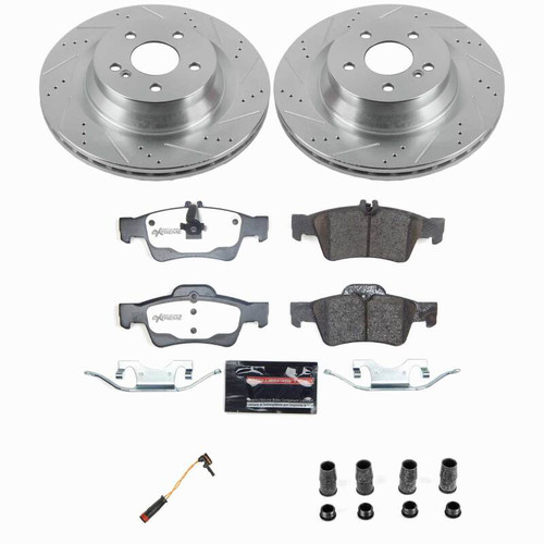 Power Stop 12-18 Mercedes-Benz CLS550 Rear Z26 Truck & Tow Brake Kit - K6881-26 Photo - Primary