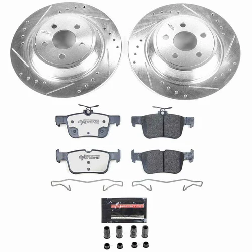 Power Stop 15-21 Ford Edge Rear Z36 Truck & Tow Brake Kit - K7417-36 Photo - Primary