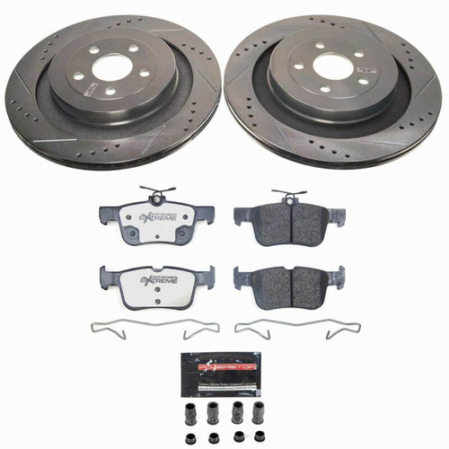 Power Stop 19-24 Ford Edge Rear Z36 Truck & Tow Brake Kit - K8544-36 Photo - Primary