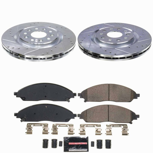 Power Stop 20-25 Chrysler Pacifica Front Z23 Evolution Brake Kit - K9293 Photo - Primary