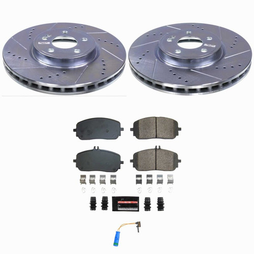 Power Stop 23-25 Mercedes-Benz EQB 250+ Front Z23 Evolution Brake Kit - K9295 Photo - Primary