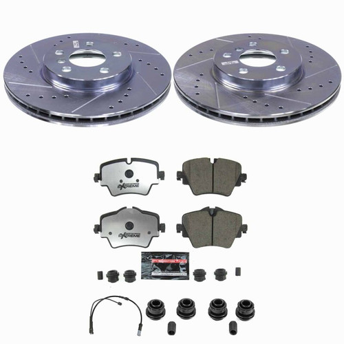 Power Stop 22-24 Mini Cooper Front Z26 Truck & Tow Brake Kit - K9296-26 Photo - Primary