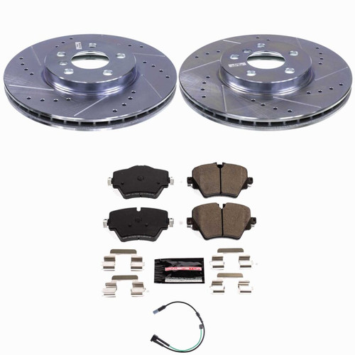 Power Stop 20-24 Mini Cooper Clubman Front Z23 Evolution Brake Kit - K9297 Photo - Primary