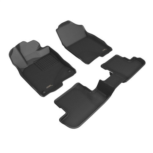 3D MAXpider 2026 Honda Prelude Kagu 1st and 2nd Row Floormat - Black - L1HD11101509 Photo - Primary