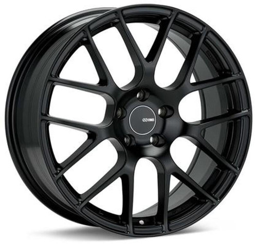 Enkei Raijin 18x8 5x114.3 40mm Offset 72.6mm Bore Black Wheel (MOQ 40) - 467-880-6640BK Photo - Primary