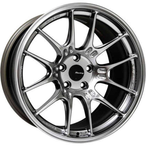Enkei GTC02 17x8.5 4x100 43mm Offset 66.5mm Bore Hyper Silver Wheel ** SPECIAL ORDER** - 534-785-4943HS Photo - Primary