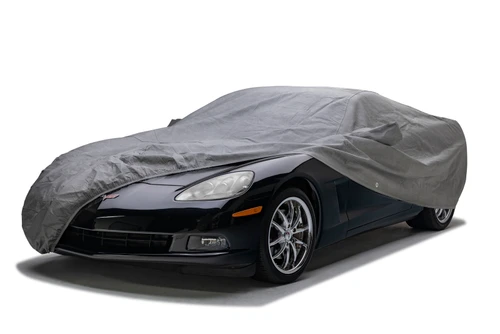 Covercraft 24-27 Tesla 3 Custom 5-Layer Indoor Car Cover - Gray - C18999IC Photo - Primary