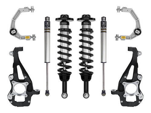 ICON 21-24 Ford F150 4WD 3.5-(Dsl) 4.5in Stage 1 Suspension System - Billet UCA - K93141 Photo - Primary