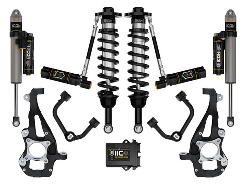ICON 21-24 Ford F150 4WD 3.5-4.5in Stage 5 Suspension System - Tubular UCA - K93145T Photo - Primary
