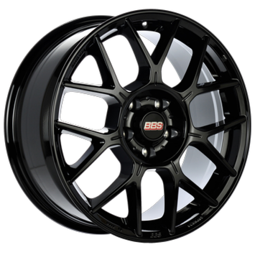 BBS XR 19x8.5 5x112 ET30 Gloss Black Wheel  - 82mm PFS/Clip Required - XR201BG Photo - Primary