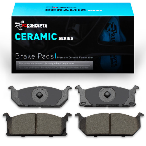 R1 85-94 Suzuki Forsa Front Ceramic Brake Pads - 2310-0296-00 Photo - Primary