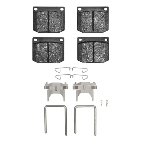 R1 74-80 Saab 99 Front Semi Met Brake Pads & Hardware Kit - 2311-0002-03 Photo - Primary