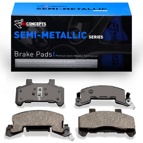 R1 80-91 Pontiac J2000 Sunbird Front Semi Met Brake Pads - 2311-0289-00 Photo - Primary