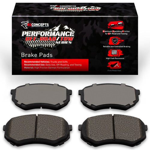R1 88-04 Toyota Tacoma Front Performance Off-Road/Tow Brake Pads - 2400-0433-00 Photo - Primary
