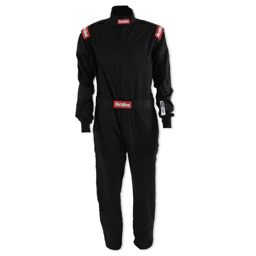 RaceQuip Black Chevron-1 Suit - SFI-1 2XL - 130907RQP Photo - Primary