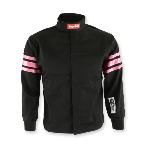 RaceQuip Pink Trim SFI-1 JR. Jacket - Kids Medium - 1960893RQP Photo - Primary