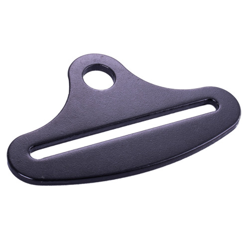 RaceQuip Long Reach Bolt On End Seat Belt Mounting Hardware / Fits 3 In. Belts / Forged Steel- Blk - 700920RQP Photo - Primary