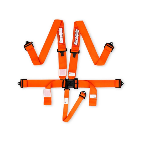 RaceQuip Orange L & L 5pt Seat Belt - 711041RQP Photo - Primary