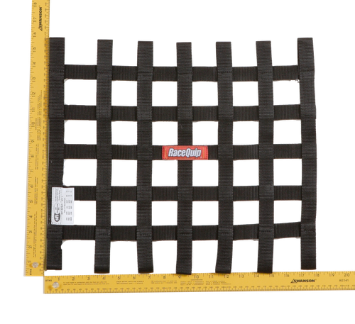 RaceQuip Black 15 X 18 SFI Ribbon Net - 726001RQP Photo - Primary