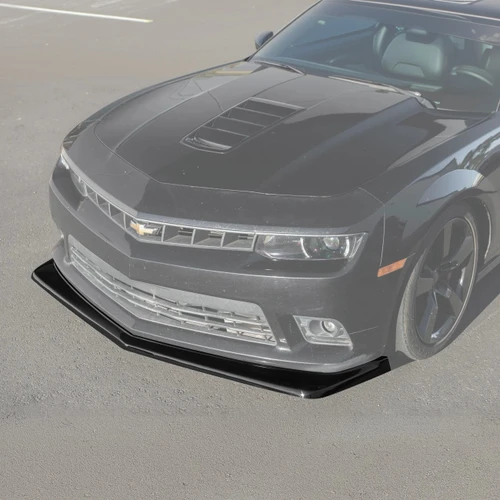 EOS Z28 Style Front Splitter - Gloss Black - 14-15 Camaro SS (FLIP-840-V2-ABS)