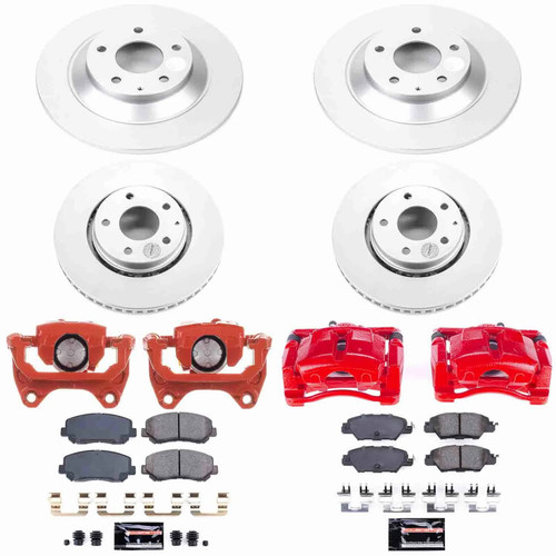 Power Stop 16-25 Mazda CX-5 Front and Rear Z23 Coated Kit w/Powder Coated Calipers - CPC7609-23 User 1
