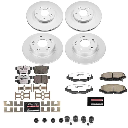 Power Stop 03-07 Honda Accord Front and Rear Z26 Coated Brake Kit - CPK1047-26 User 1