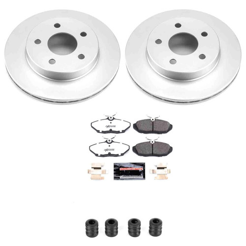 Power Stop 93-97 Ford Thunderbird Rear Z26 Coated Brake Kit - CPK1297-26 User 1